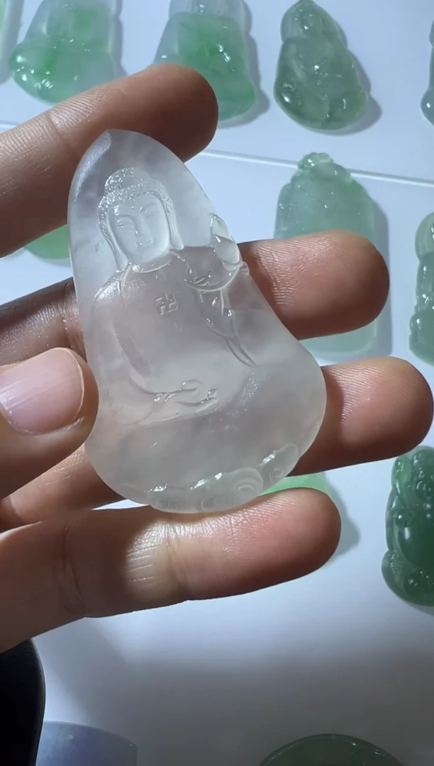 未镶嵌定制翡翠阿弥