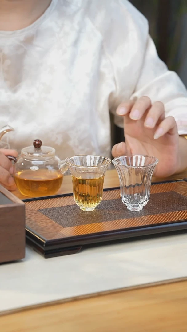 两只高硼硅主人杯