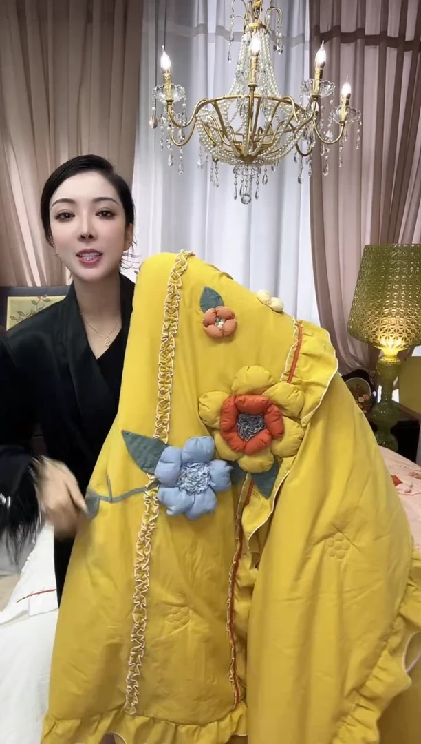 棉绒丹尼尔 黄  棉套件 标准