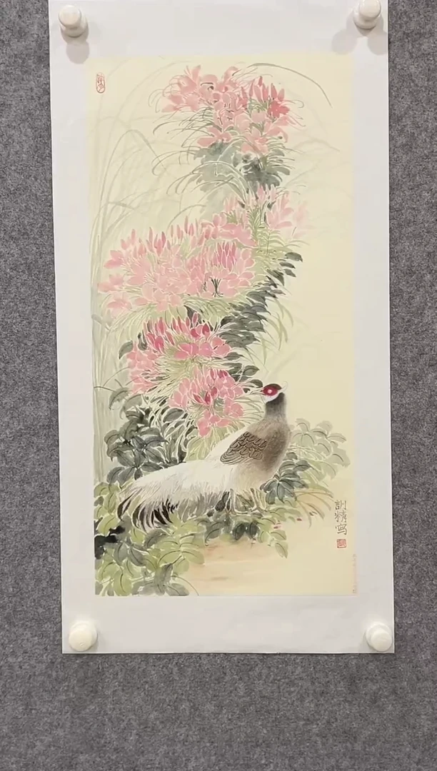 国画邹训精-2平尺-国画作品-GGyz