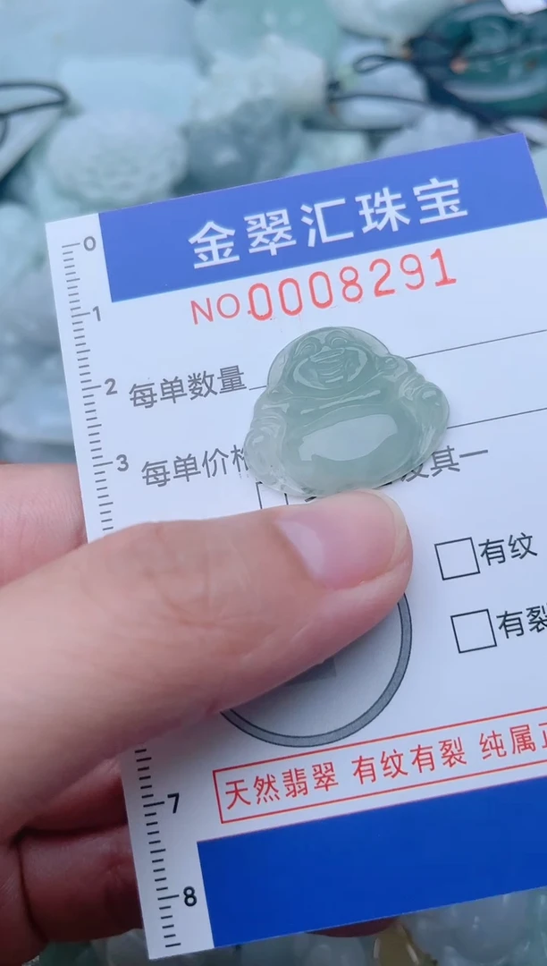 颈饰未镶嵌翡翠8291
