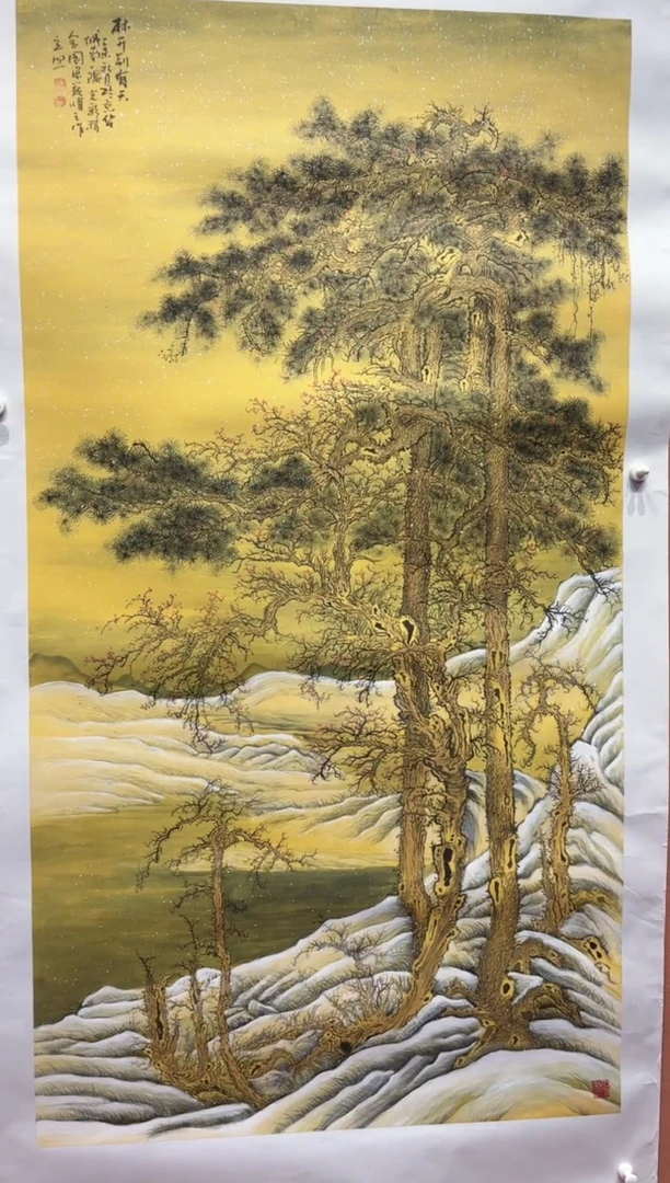 国画师立照老师国画作品