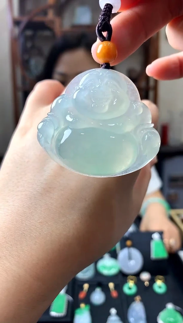 翡翠未镶嵌吊坠(不含链)挂件