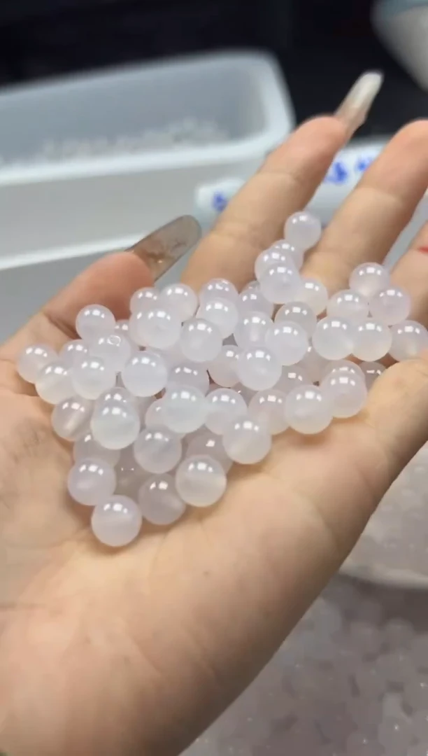 南红玛瑙未镶嵌颈饰w326荔枝冻8mm*30颗