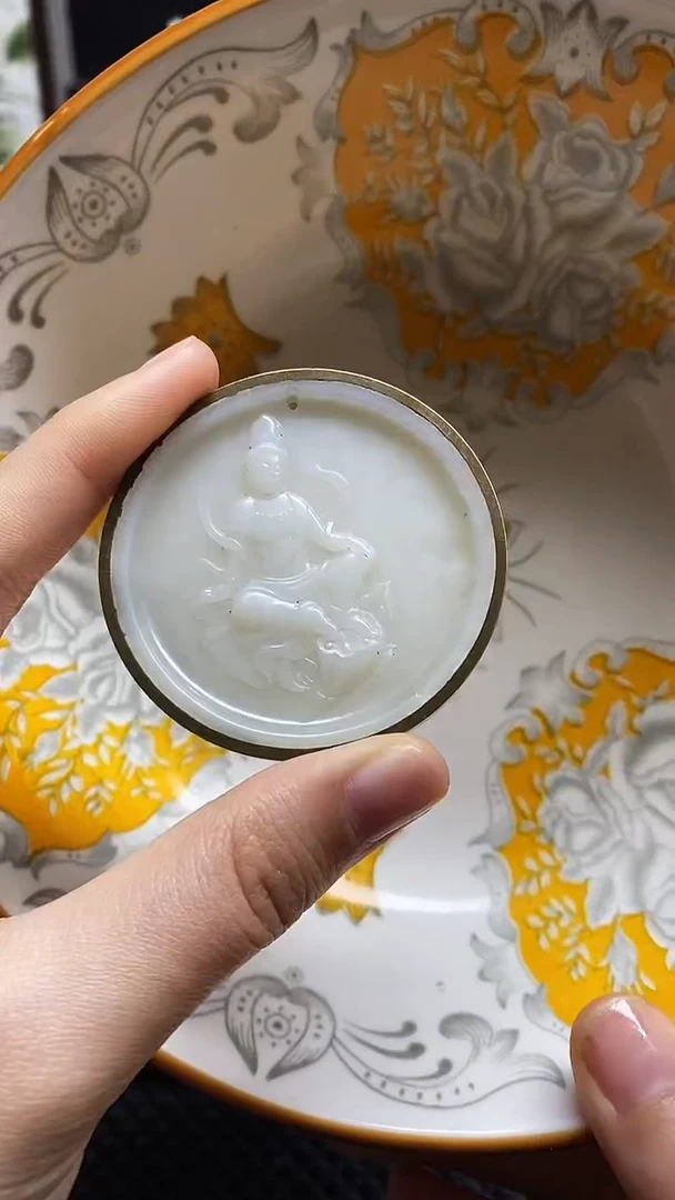 【闪购商品】瓷片瓷片 瓷器 摆件1个