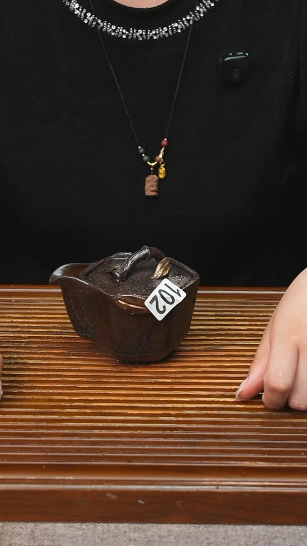 万古烧粗陶手工茶具