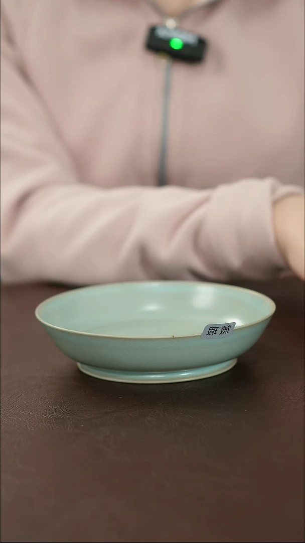 摆件140原矿汝宋汝瓷微瑕