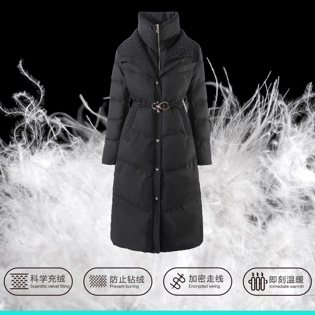 【龙哥专属】 简约时尚百搭白鸭绒羽绒服 Y3358005 938