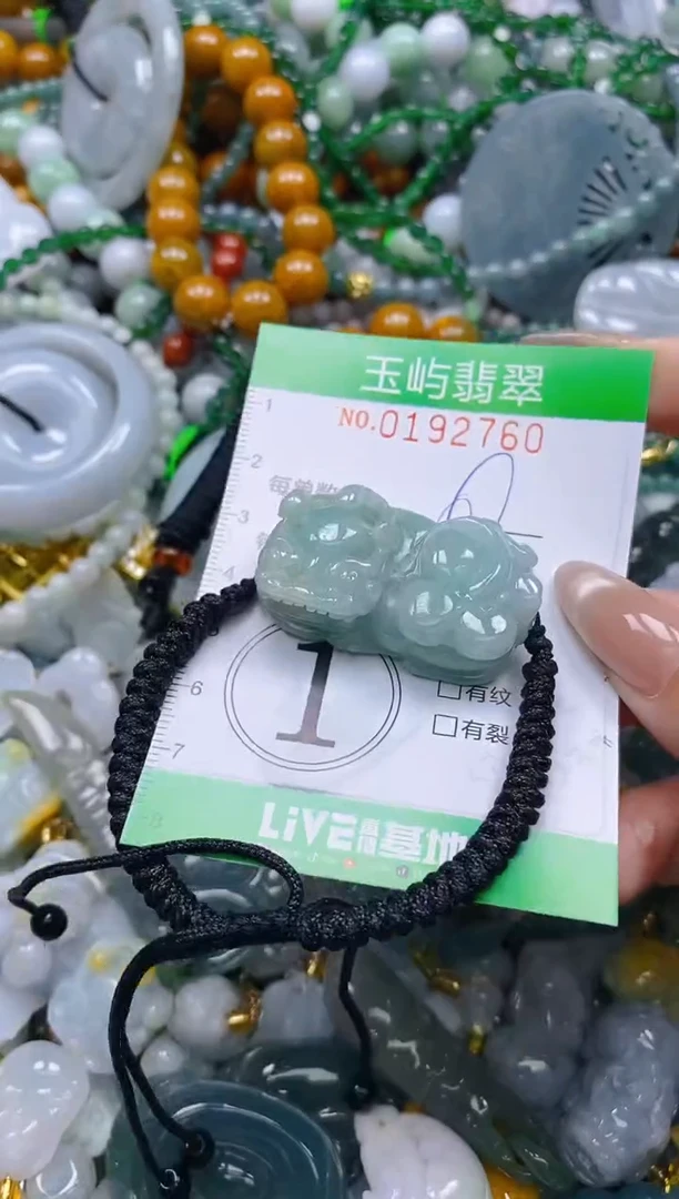 翡翠未镶嵌颈饰闪购0192760