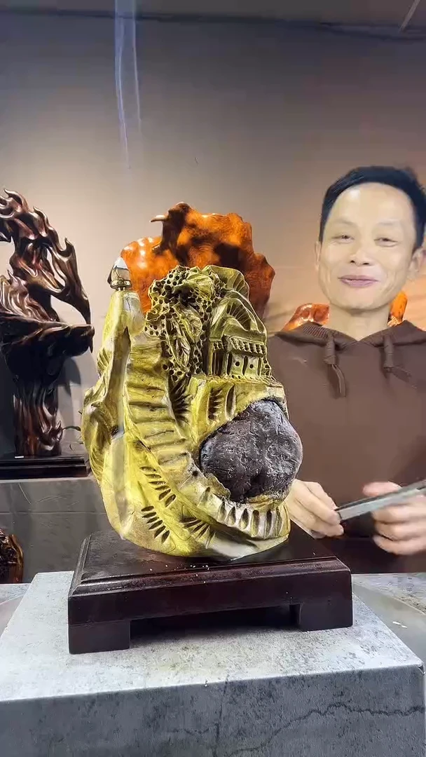 金丝楠?****?小叶桢楠随行摆件41