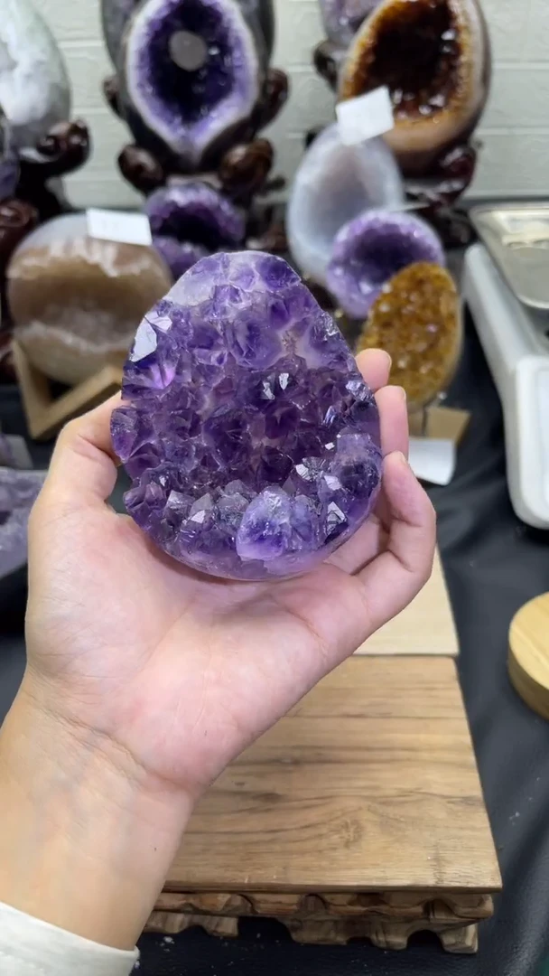 未镶嵌大型摆件（非配饰）紫晶98号摆件