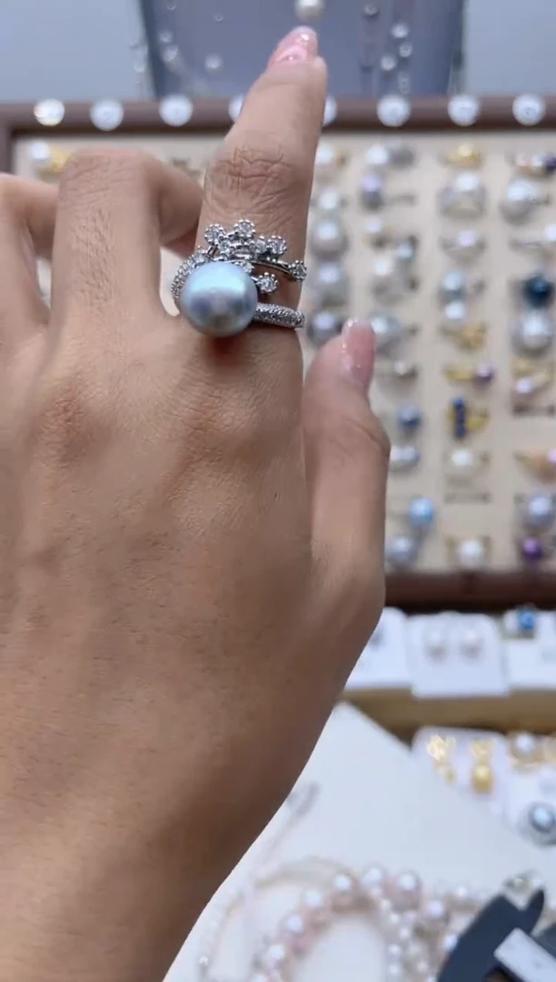 【闪购商品】淡水珍珠耳饰合金89