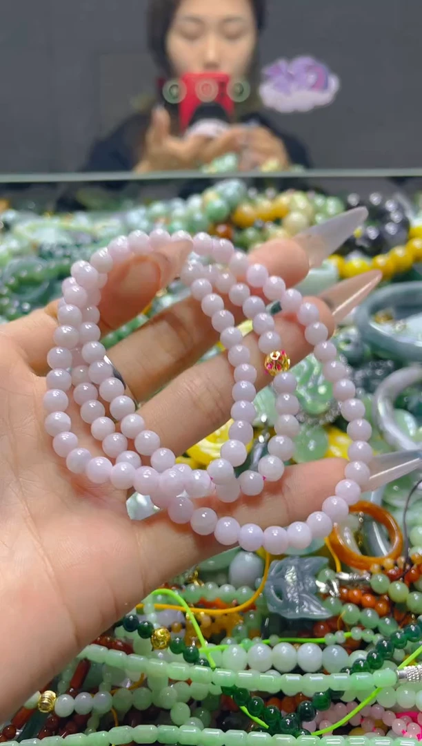 颈饰未镶嵌翡翠5MM