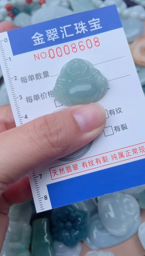 颈饰未镶嵌翡翠8608