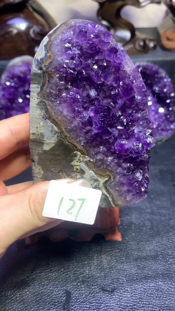 未镶嵌紫晶大型摆件（非配饰）127紫晶摆件