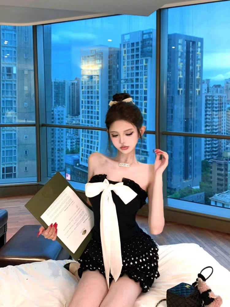 纯欲辣妹上衣 气质修身夏日小众显瘦时尚风