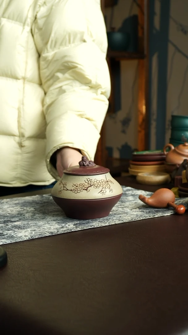 茶杯紫砂53号  宜兴紫砂原矿作品