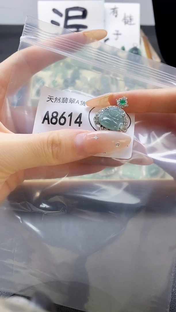 吊坠(赠链)未镶嵌翡翠天然翡翠A货