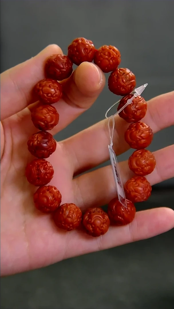 南红玛瑙手串未镶嵌017ZB0607产品一个