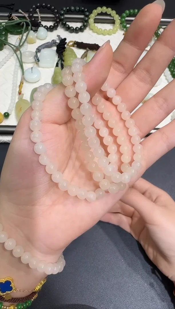 手串未镶嵌和田玉X0804-1396-276多样性一件