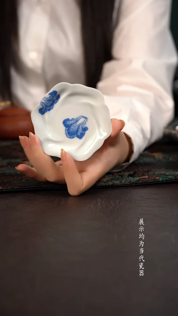 聚澜堂白菜花朵杯垫