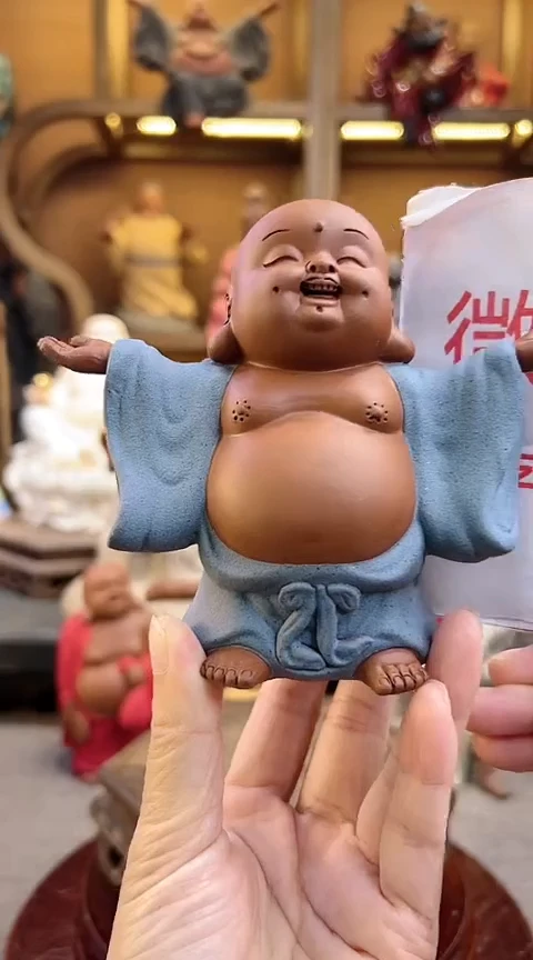 紫砂茶宠器闵茶宠摆件