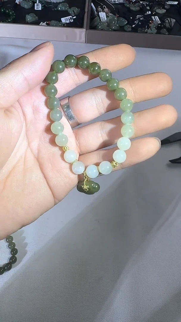 【闪购商品】和田玉手串未镶嵌和田玉手串多样性发货拍一发一