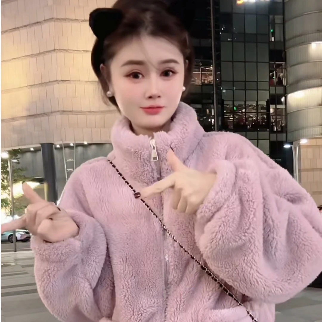 【花花定制】海岛绒加绒加厚韩版风冬季可外穿睡衣家居服