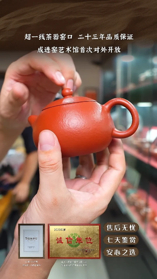 宜兴紫砂壶粗砂大红袍西施200cc