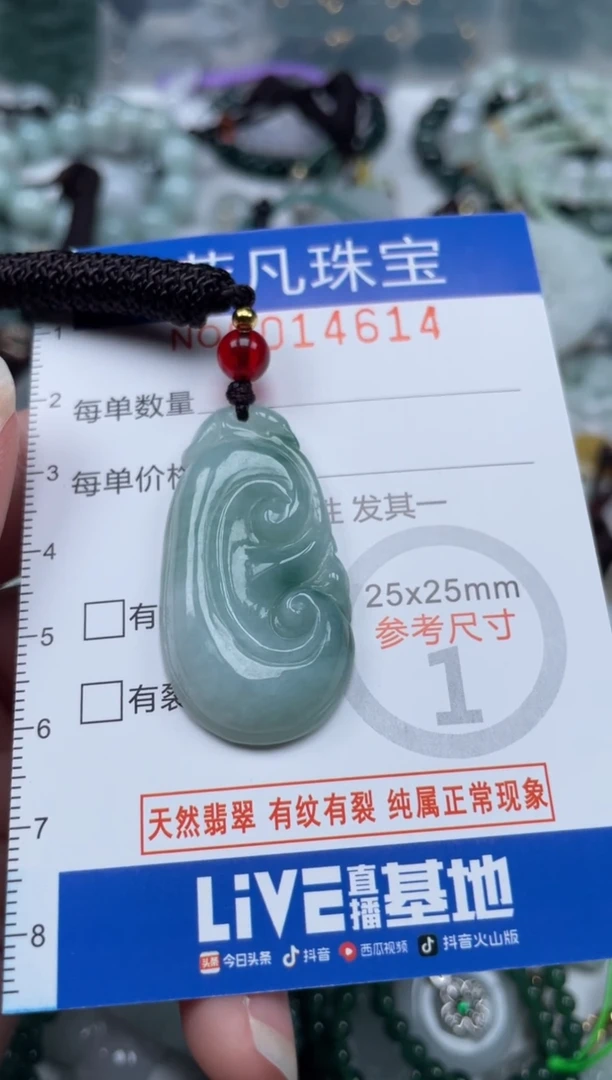 颈饰未镶嵌翡翠14614