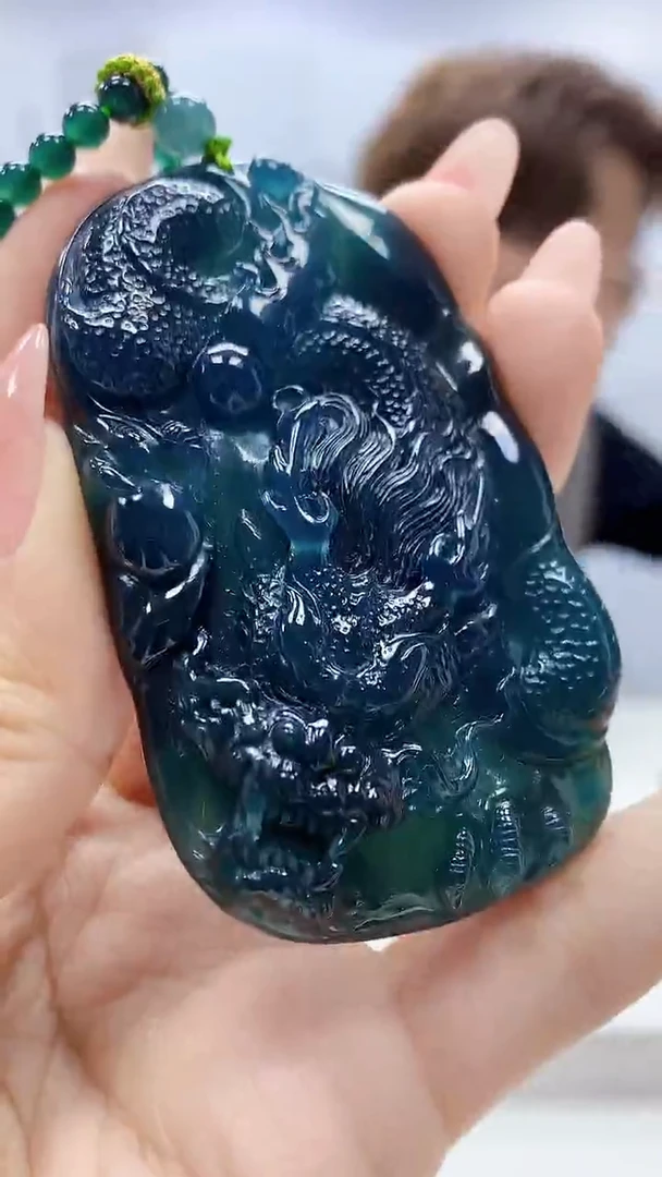 未镶嵌定制翡翠5159ty-毛货挂件88