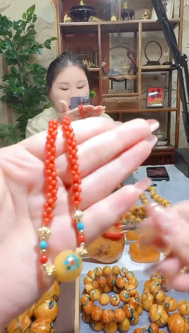 蜜蜡颈饰未镶嵌9521天然蜜蜡珠宝奇石全都保真