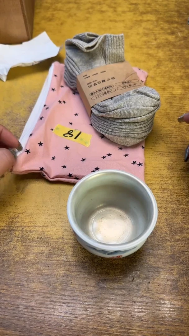 瓷器瓷器瑕疵脏旧18袜碗