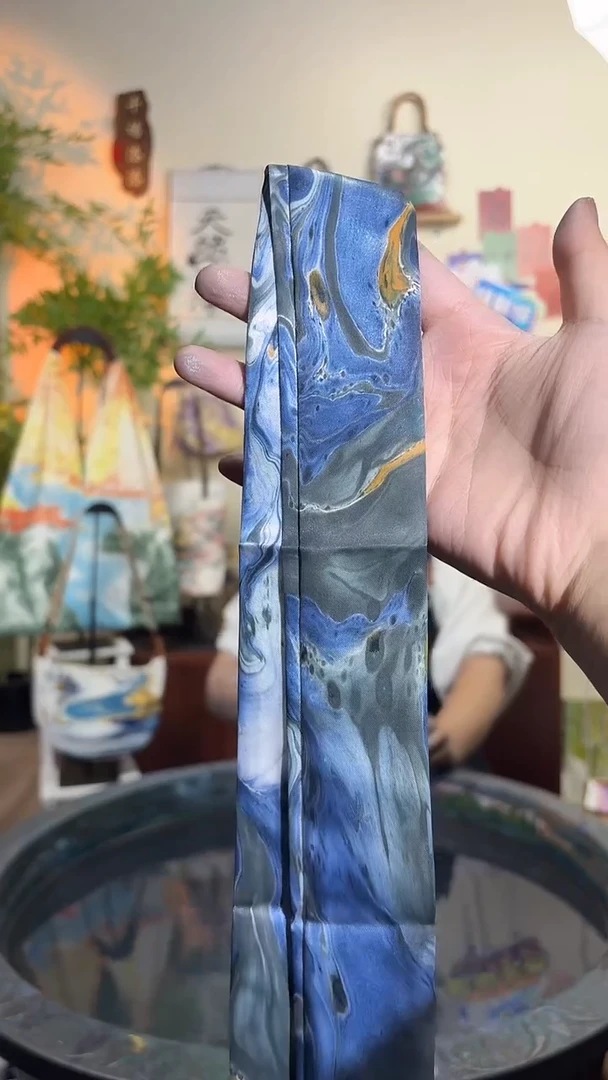 布丝带【蓝黑色系】
