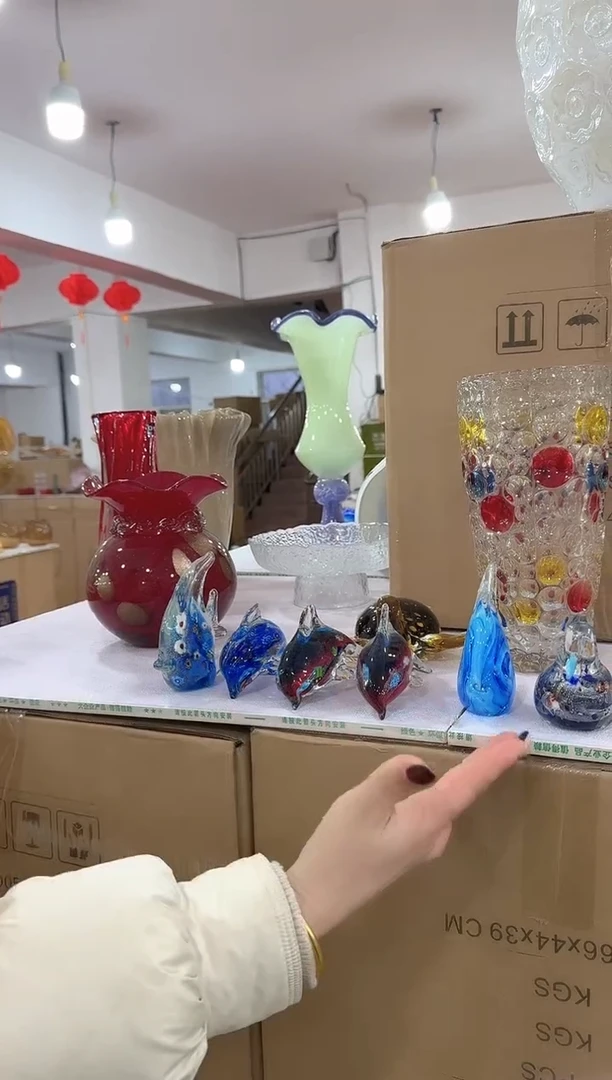 【闪购商品】无铅玻璃美全花器-m-早 10随机发