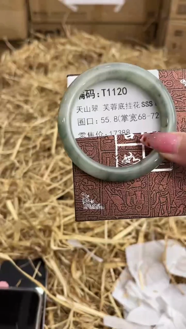 未镶嵌手镯石英质玉T1120