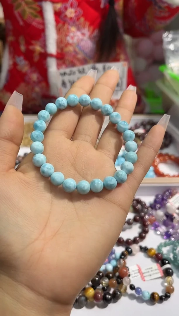 【闪购商品】针钠钙石（海纹石）手链未镶嵌110多样性发其一/8+