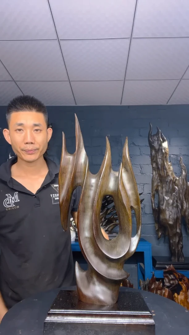 金丝楠车****️金丝楠木工艺品摆件