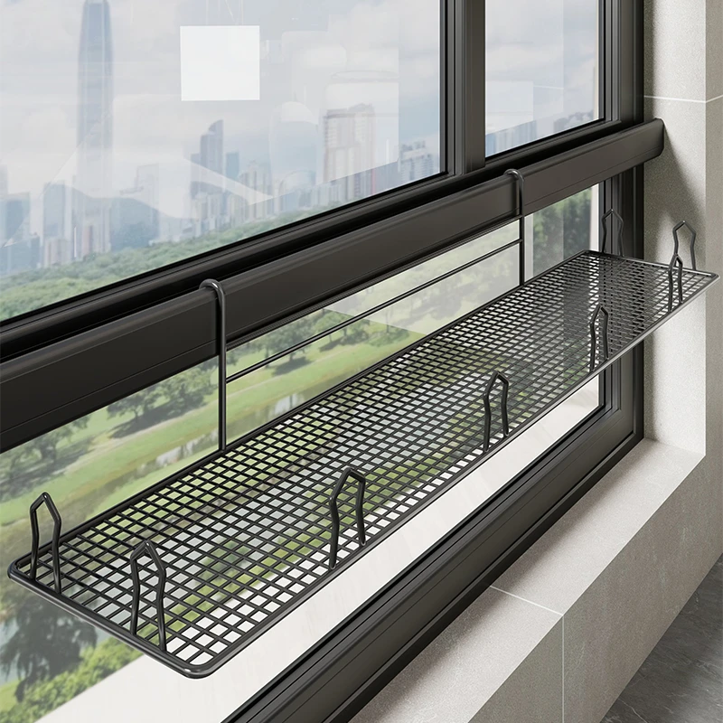 阳台凉鞋架晒鞋神器室外窗户防护栏杆晾衣架防盗窗挂钩鞋子晾晒架
