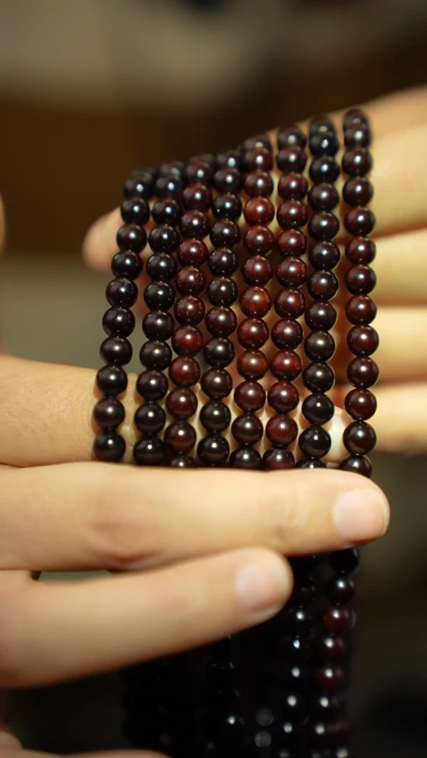 【闪购商品】檀香紫檀（小叶紫檀）手串/手链06-正产区带星小叶紫檀