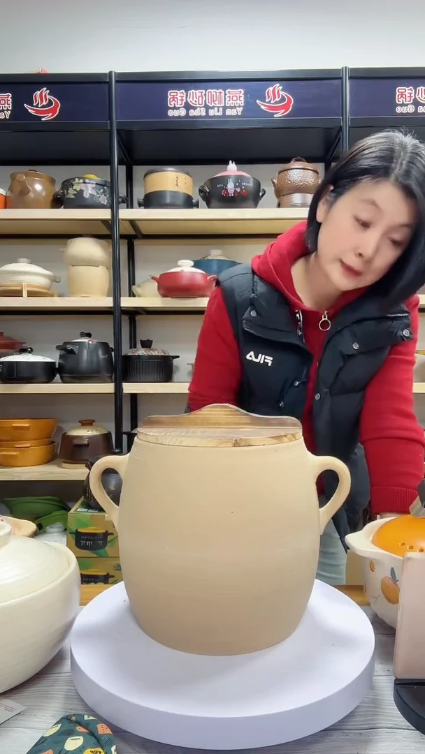 陶土土锅7.5升砂锅