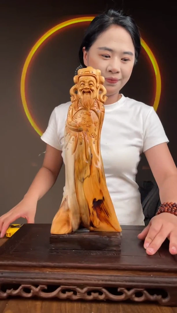 柏木（崖柏）手工摆件,先抢先得! 编号:68
