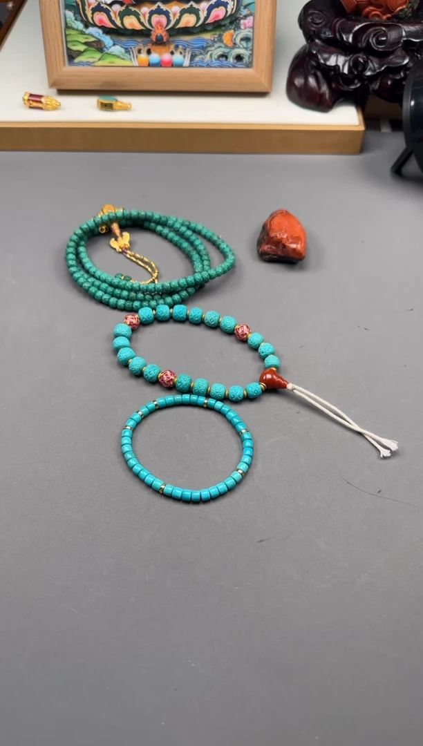 【闪购商品】和田玉（碧玉）手串手串18K金镶嵌手串手串