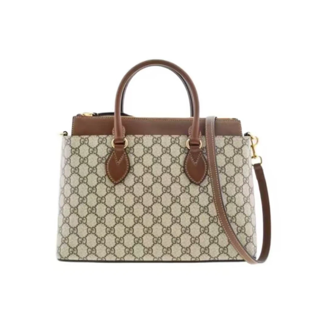 99新 GUCCI/古驰 思斯专属 古驰老花手提斜挎包 THCI4321