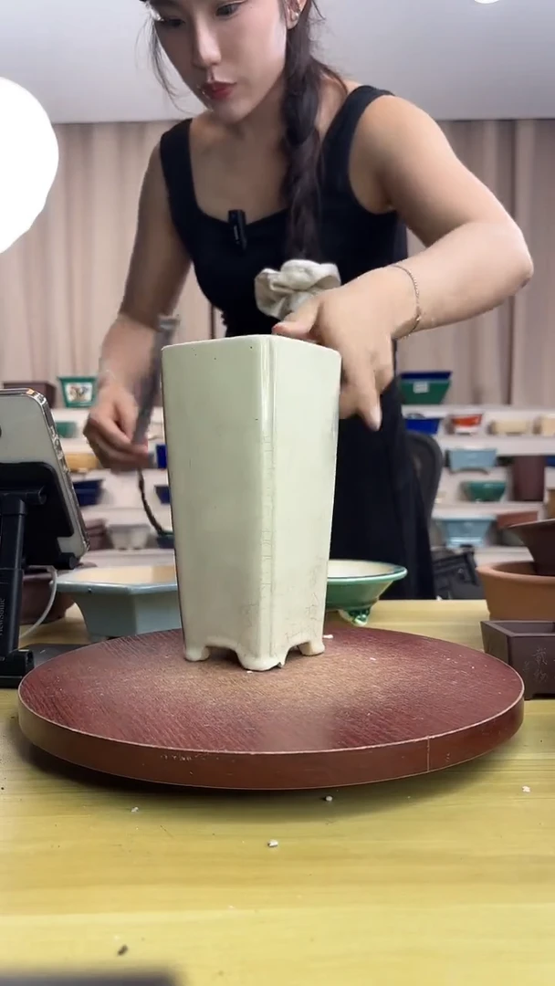 紫砂花盆紫砂花盆紫砂花盆微瑕