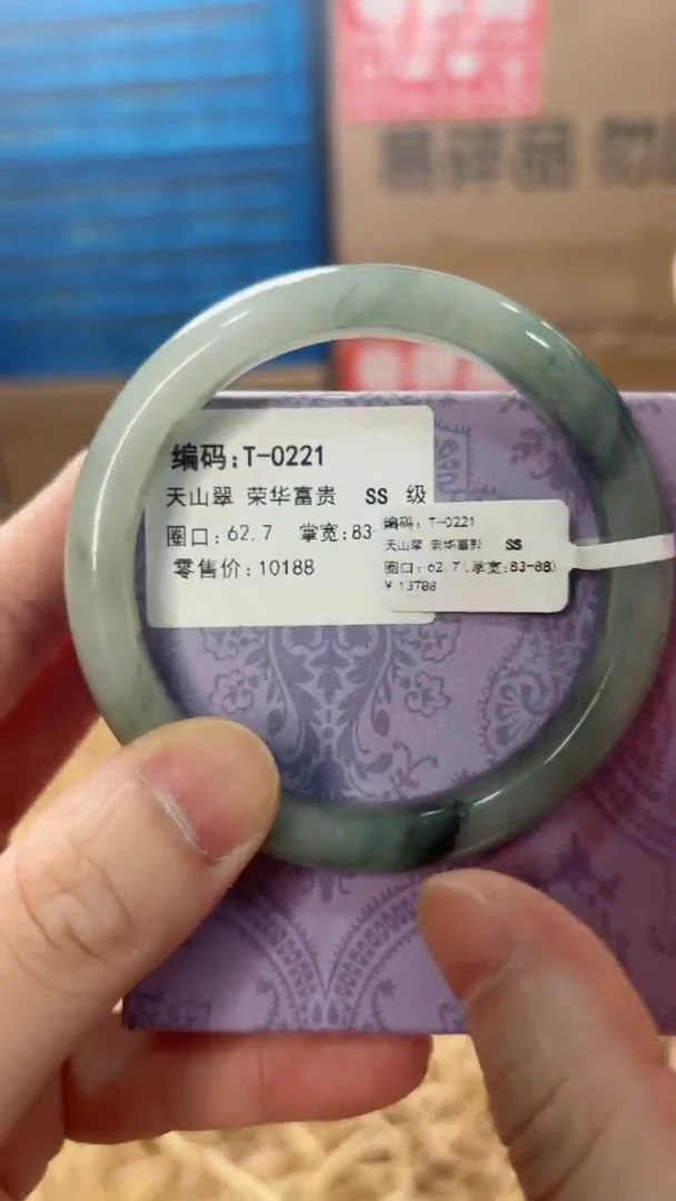 未镶嵌手镯石英质玉T-0221