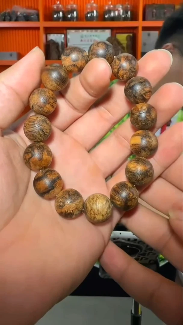 沉香手串156号单圈21g1.5多样性发一