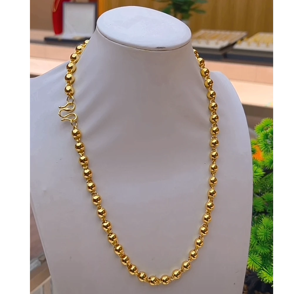 合金项链 合金项链{抖音好物}卡8光珠经典时尚项链