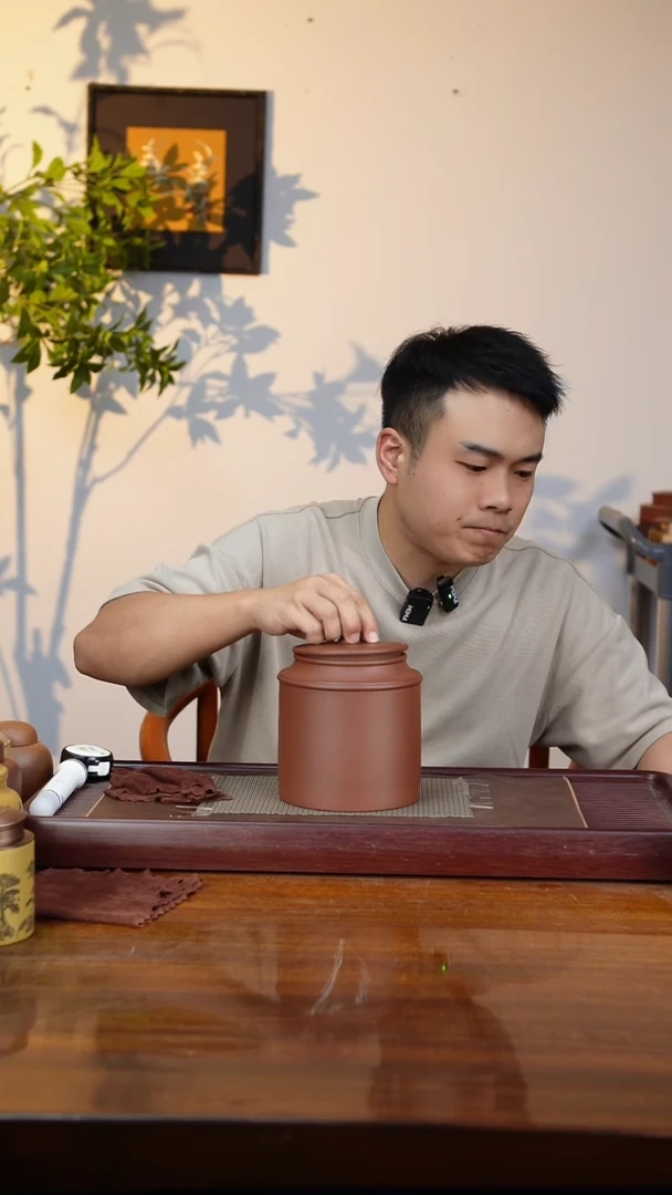 宜兴原矿紫砂茶叶罐