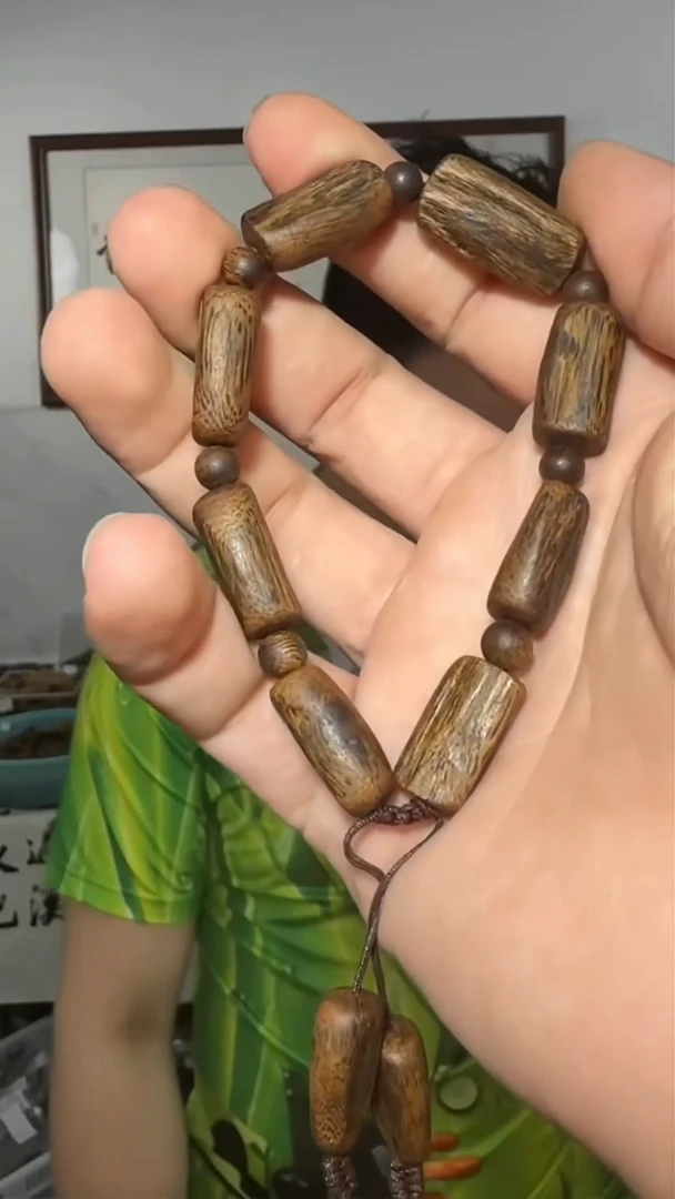 沉香手串b3号单圈树心油多样性发一